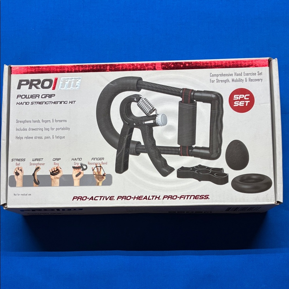 PROFIT Power Grip Hand Strengthening Kit - Black